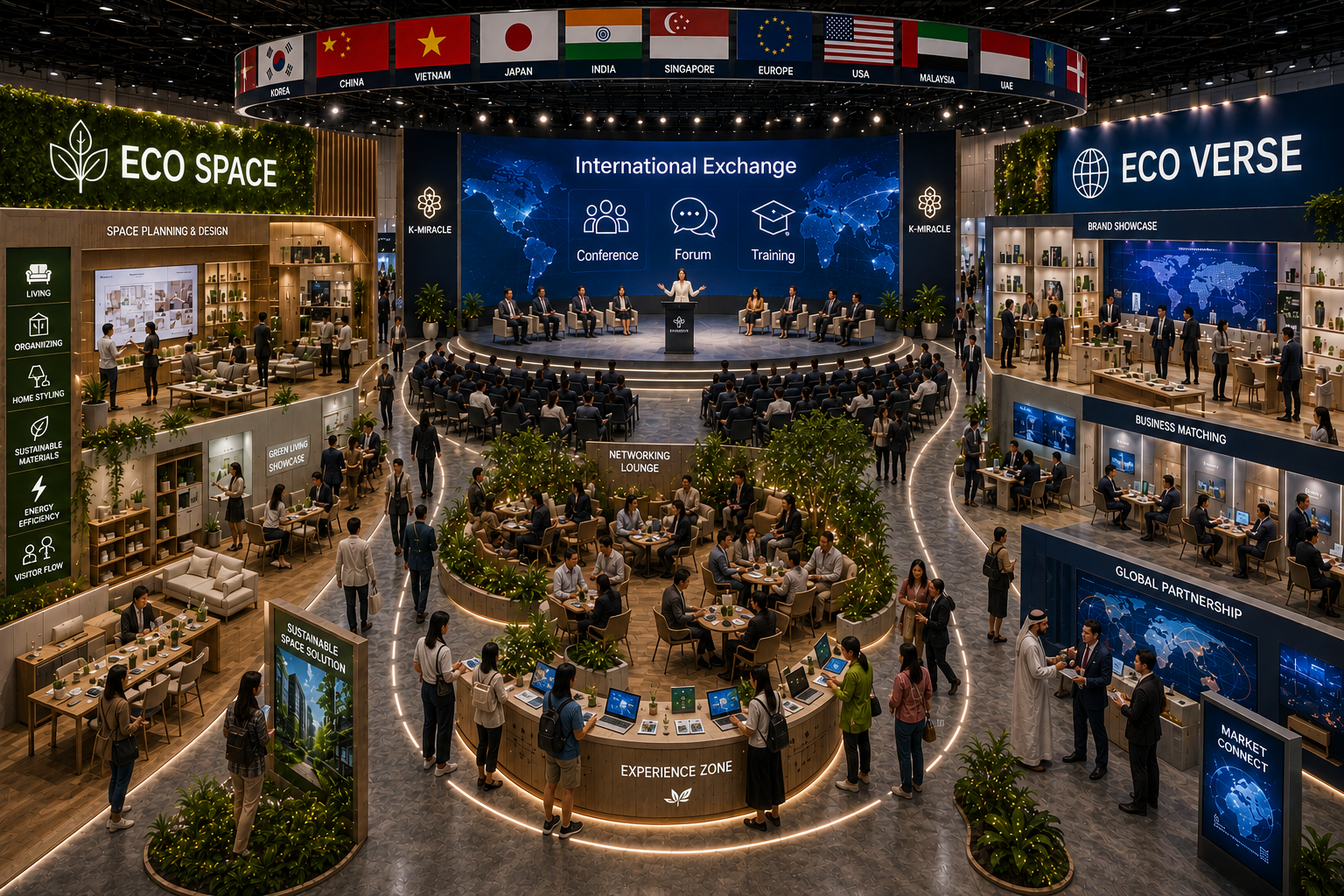 K-MIRACLE ECO BUSINESS FIELDS — ECO SPACE, ECO VERSE and Professional Partners
