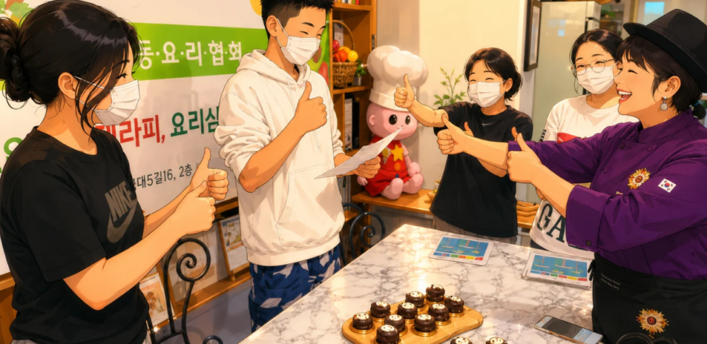 케이미라클 백항선 전문강사, 몽골 유학생 대상 ‘K-푸드 테라피 체험’ 진행